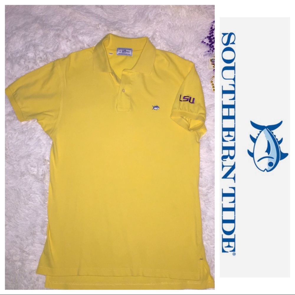 Louisiana State University (LSU) SOUTHERN TIDE GAMEDAY SKIPJACK POLO